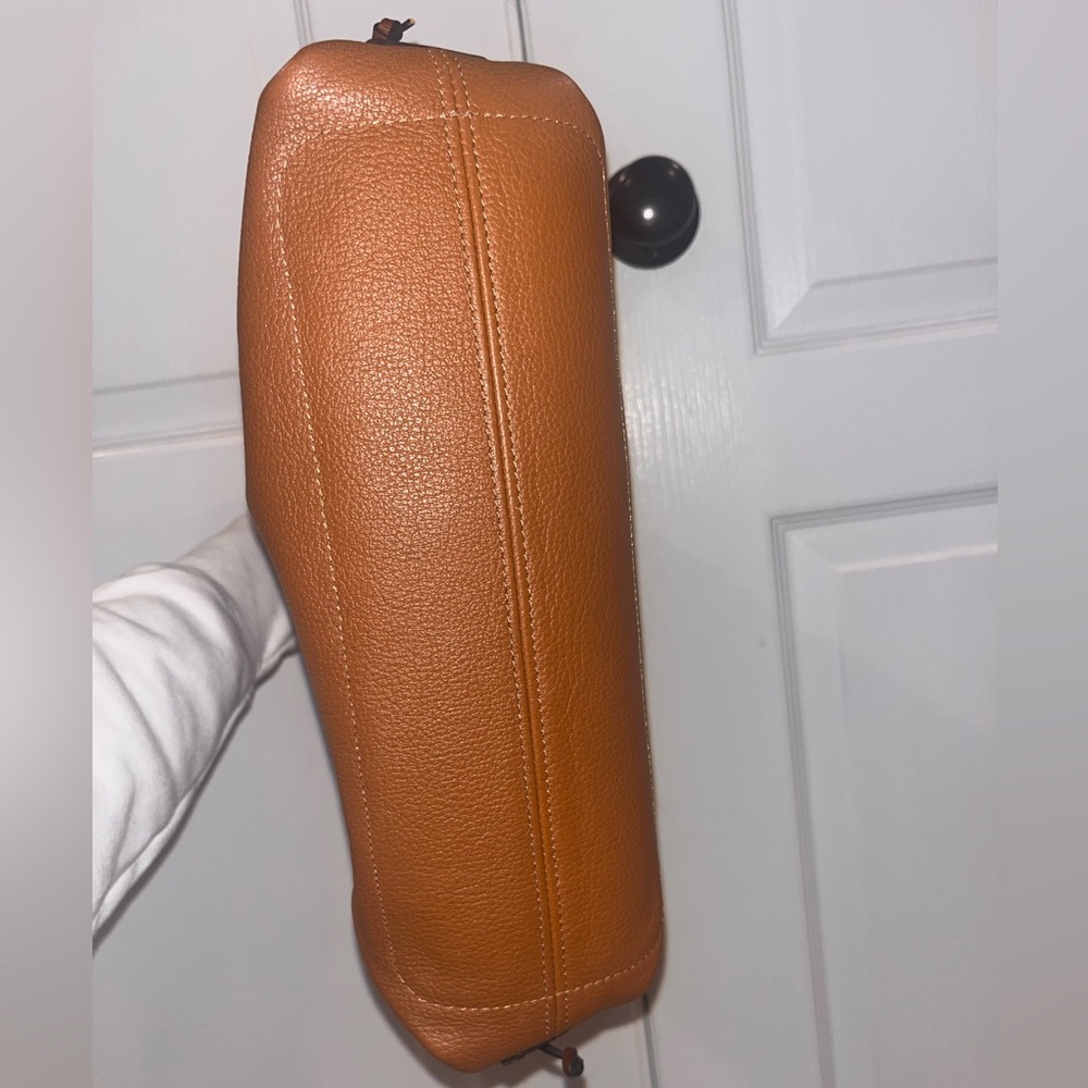 Dooney & Bourke Brown Leather Handbag - Picture 11 of 12